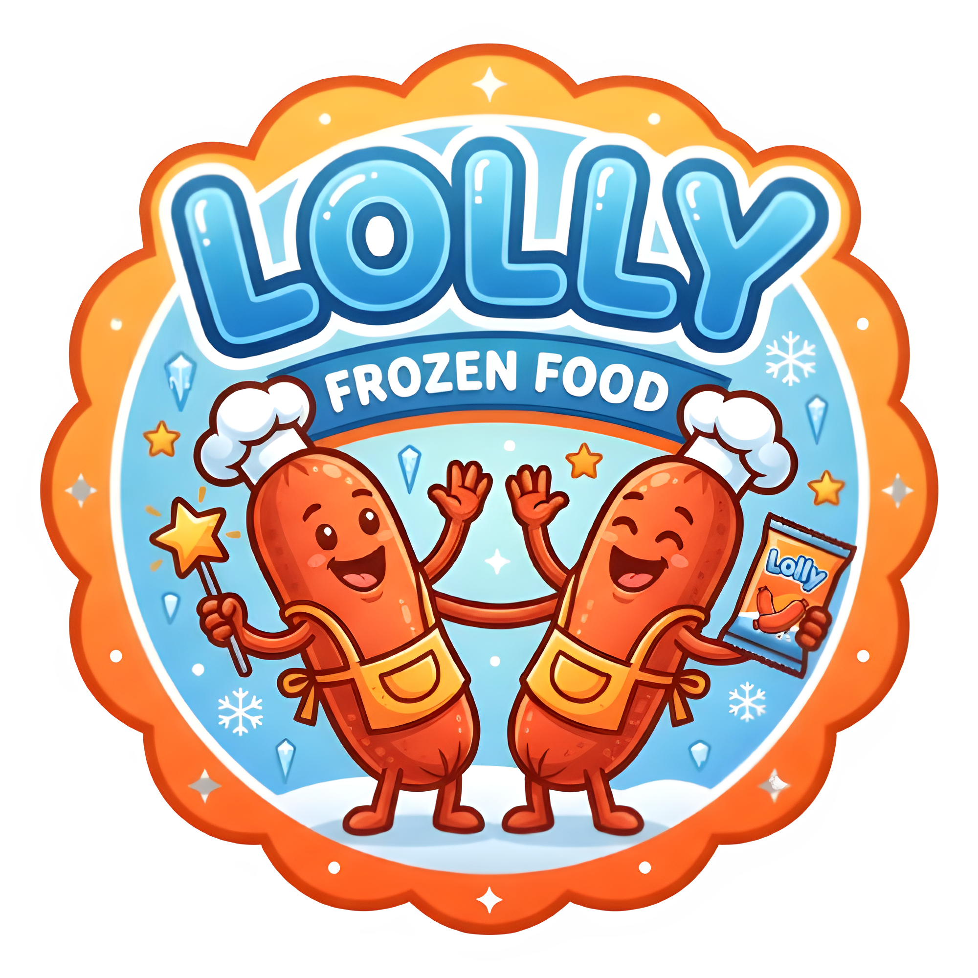 Logo Lolly Frozen Food